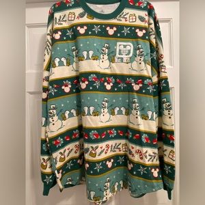 Disney Parks Holiday Spirit Jersey  NWT
